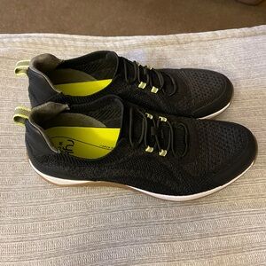 Black and Yellow Athletic Sneakers RYKA Excellent Condition